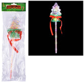 16" Light-Up Christmas Tree Wand – Festive, Illuminated Holiday Toy for Magical Cheer